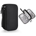 🔥Don’t Miss Out🔥Travel Cable Organizer Pouch, Double Layers All-in-One Storage Bag for Cord