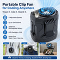 ❄️Portable Waist Fan for Outdoor Work, Camping, Hiking, DIY