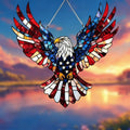 🇺🇸🦅250th Anniversary USA Patriotic Eagle Hanging Door Sign