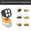 Portable outdoor LED work light