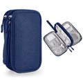🔥Don’t Miss Out🔥Travel Cable Organizer Pouch, Double Layers All-in-One Storage Bag for Cord