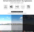 🕶️HD Polarized Photochromic Sunglasses