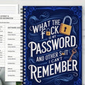 🔥Almost Sold Out✨📅Funny Password Notebook - Spiral Bound with Lock Icons & Funny Security Phrases✍️