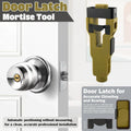 💪Door Latch Mortise Tool For Use With 1-3/4" or 1-3/8" Thick Door