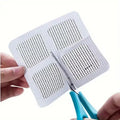 🚿 80 Pcs Disposable Bathroom Drain Hair Catcher Sheets