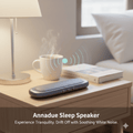 Under Pillow Speakers for Sleeping Bluetooth, Bone Conduction Technology, 3D White Noise Generator, Volume Control & Sleep Timer, Side Sleeper Friendly