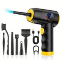 🎁Free Shipping⚡Compressed Air Duster, Electric Air Duster, 6000mAh Fast Charging, 50000 RPM 4 Speed Cordless Air Blower with LCD Display