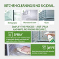 Fly Cleanse Multi-Purpose Kitchen Grease Cleaner Powerful cleaner for stoves, ovens, microwaves, and Griddles