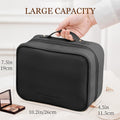 Multi-Compartment Toiletry Cosmetics Bag
