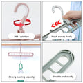 9-in-1 Space Saver! – Rotating Windproof Clothes Organizer (2pcs)
