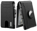 ✨Wallet for Men - with Pop Up Aluminum Case Money Clip Slim Leather Slots Credit Card Holder RFID Blocking Bifold Minimalist Wallet