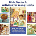 🔥Buy 2 Save 10%🔥Bible Study Workbook for Kids Notebook