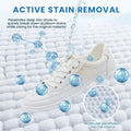 👟White Shoe Cleaner Cream | Multipurpose No-Wash Solid Comes with Sponge