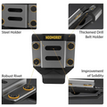 🔥[49% OFF]Drill Holder Belt Clip | Heavy-Duty & Hands-Free | Instant Tool Access for Pros