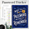 🔥Limited Time 46% Off✨📅Funny Password Notebook - Spiral Bound with Lock Icons & Funny Security Phrases✍️