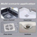 🚿 80 Pcs Disposable Bathroom Drain Hair Catcher Sheets
