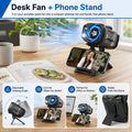 ❄️Portable Waist Fan for Outdoor Work, Camping, Hiking, DIY