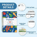 📘Buy 2 Free Shipping✨Special for Diabetes🔥Diabetes Tracker Book with Food List