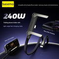 🔥HOT DEAL | ⚡Invisible Holder Charger & Stand | 240W Super-Fast 2-in-1 Cable 📱