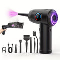🎁Free Shipping⚡Compressed Air Duster, Electric Air Duster, 6000mAh Fast Charging, 50000 RPM 4 Speed Cordless Air Blower with LCD Display