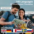 🏆#1 Bestseller ⏰49% Off -AI Translation Wireless OWS Bluetooth 5.4 Headphones (Compatible with iOS and Android)