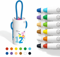 Non-Toxic Mess-Free Washable Twist Crayons for Toddlers🖍️✨