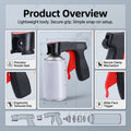 🔫Universal Professional Spray Can Handle - Ergonomic Aerosol Trigger Grip for DIY Painting, Car Refinishing, & Home Furniture Makeovers - Fits All Standard Cans