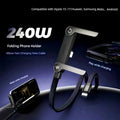 🔥Last Day 57% OFF - ⚡2-in-1 Invisible Holder Charger Cable – 240W Fast Charging Cord with Built-In Phone Stand