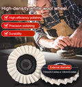 Multi-purpose Wool Felt Flap Wheel for Grinding Sanding & Surface Fine Finishing