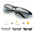 🕶️HD Polarized Photochromic Sunglasses